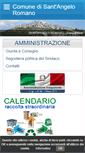 Mobile Screenshot of comune.santangeloromano.rm.it